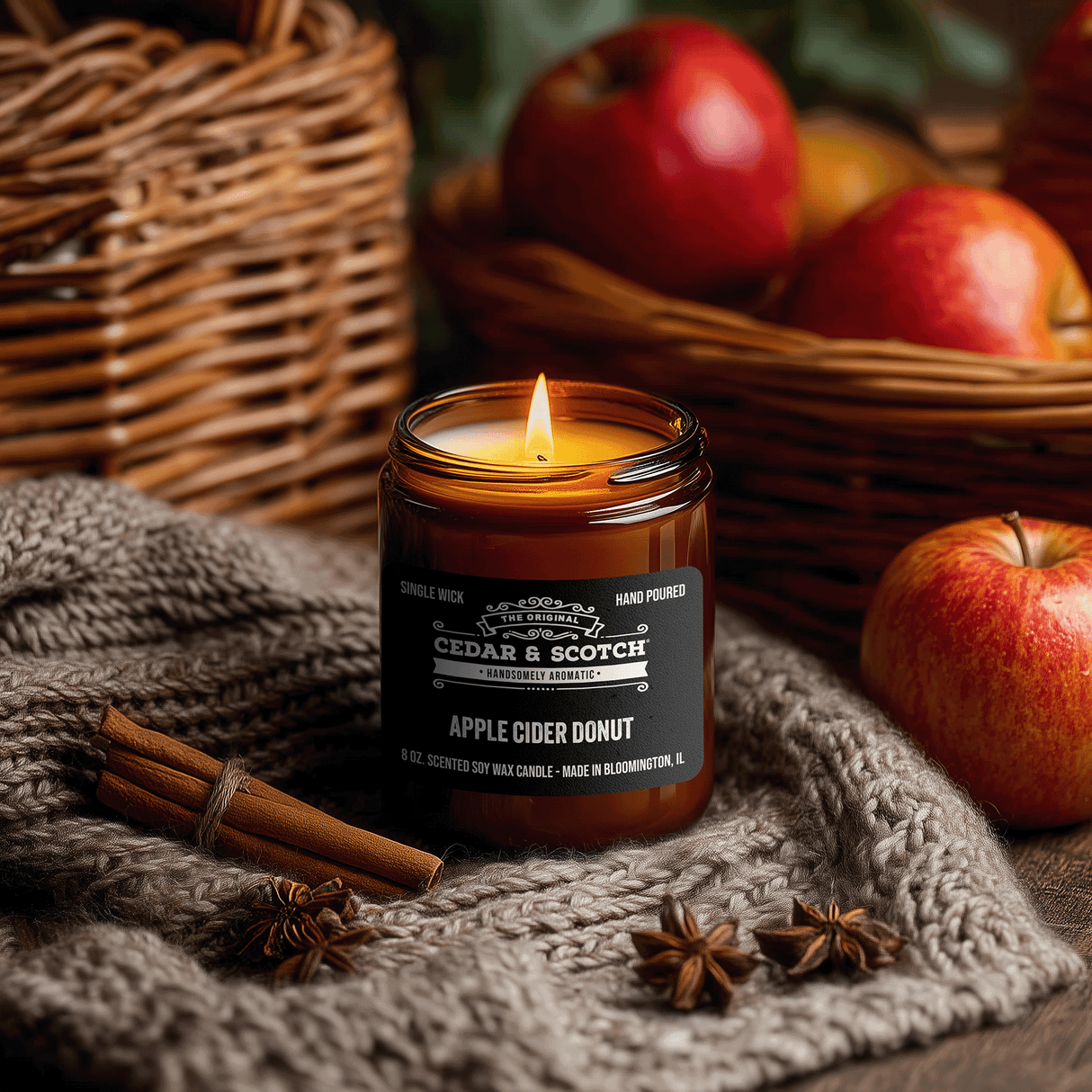 Apple Cider Donuts Candle