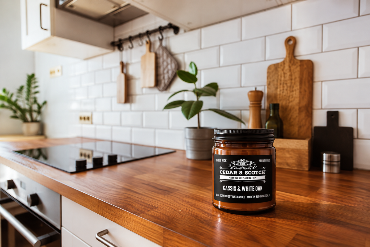 Cassis & White Oak Candle