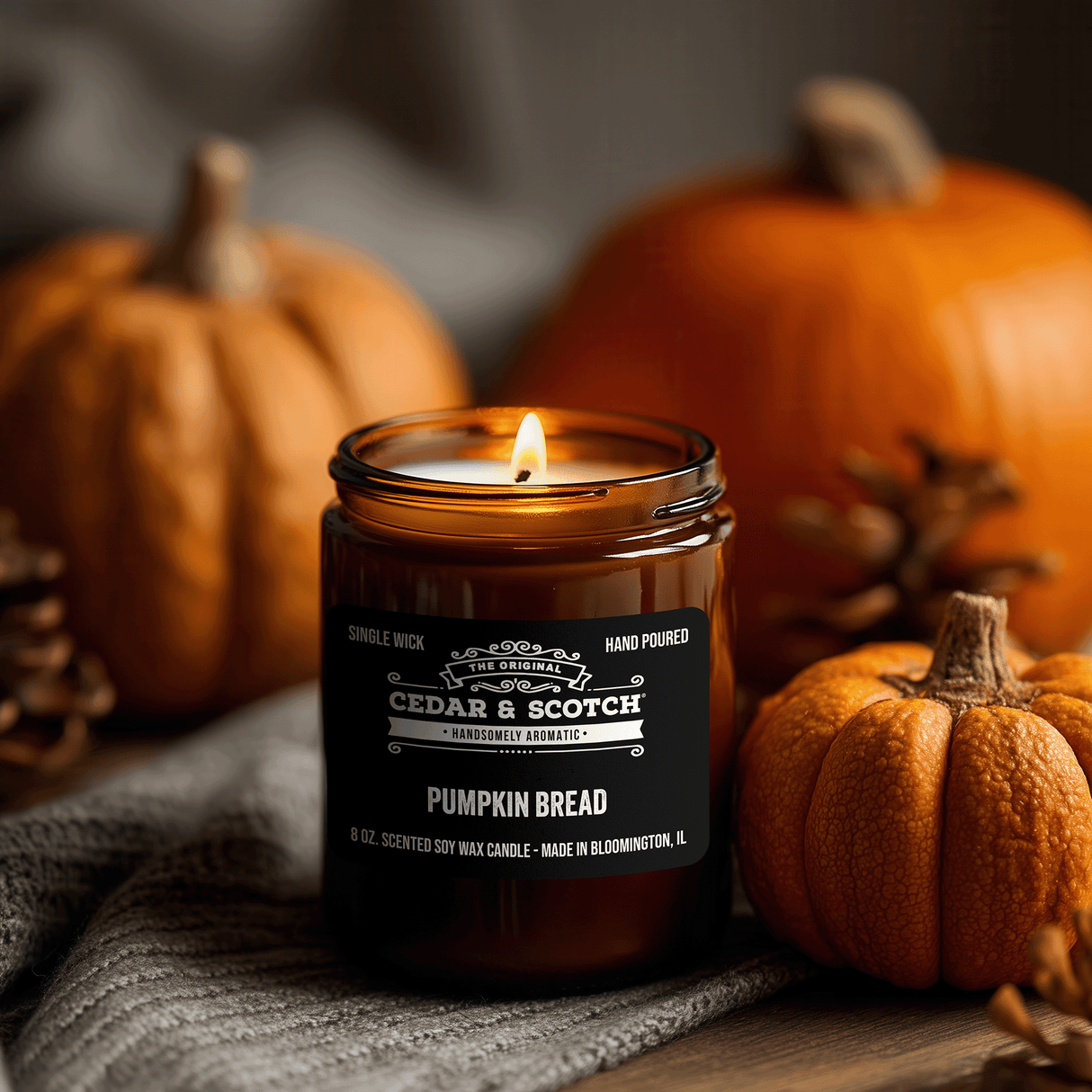 Pumpkin Bread Candle
