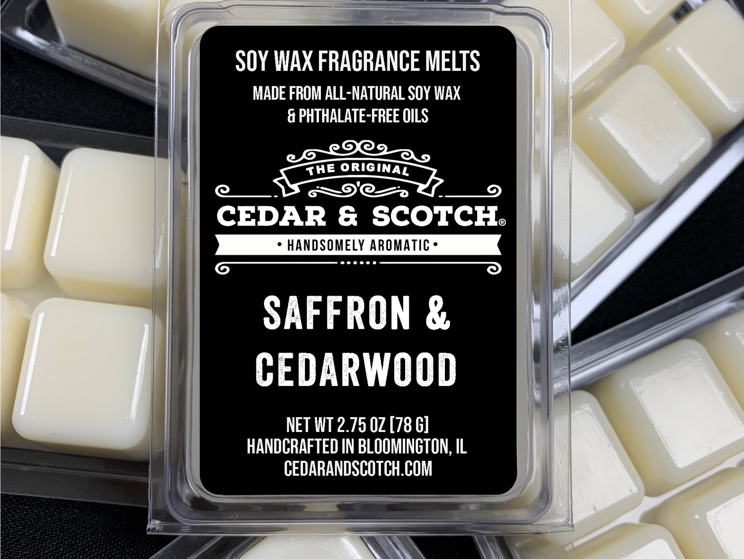 Saffron & Cedarwood Wax Melts
