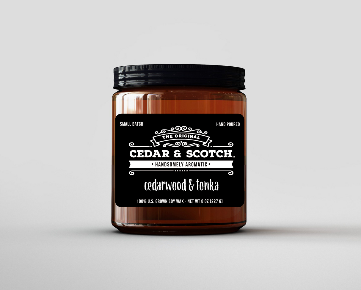 Cedarwood & Tonka Candle