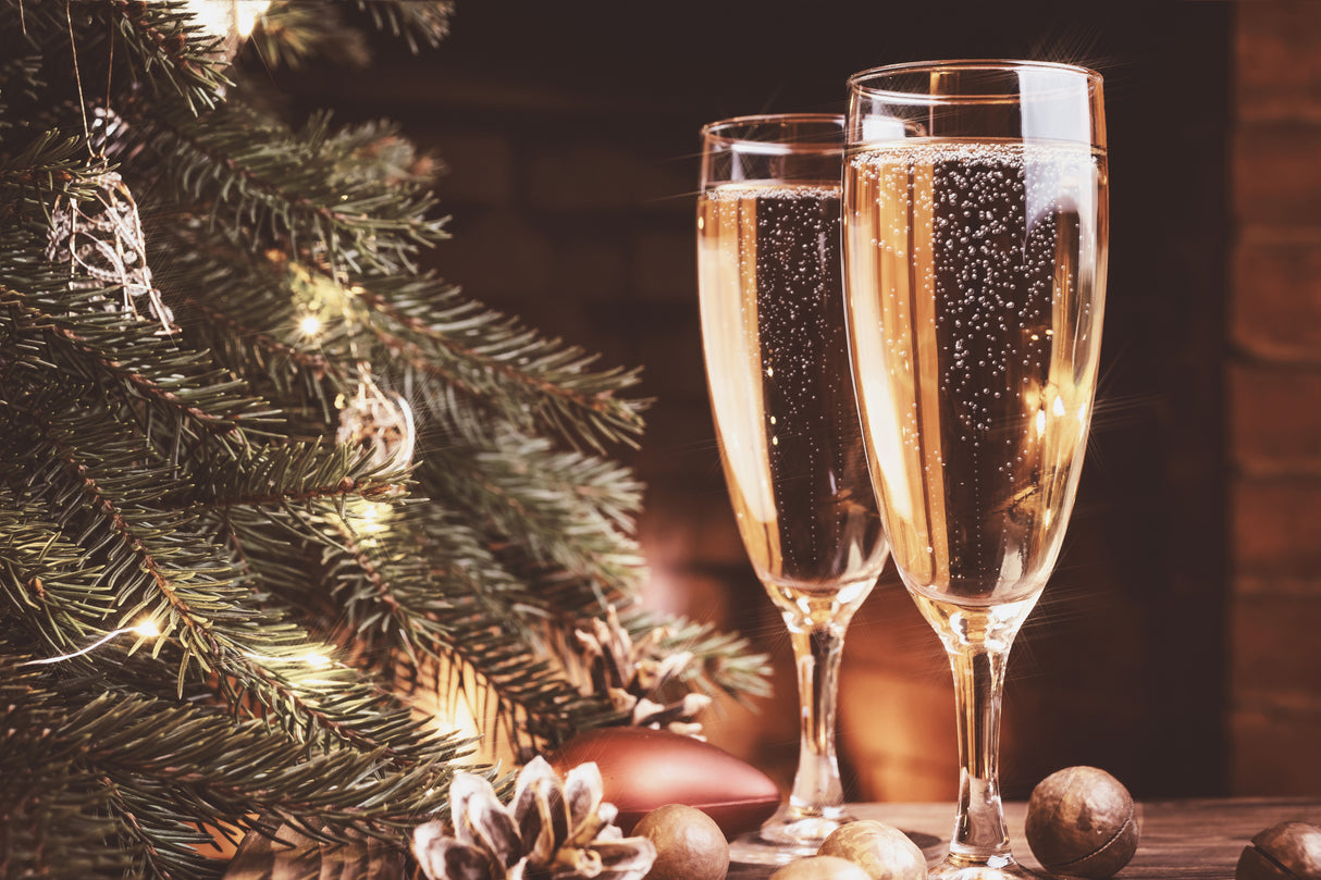 Champagne & Spruce Candle