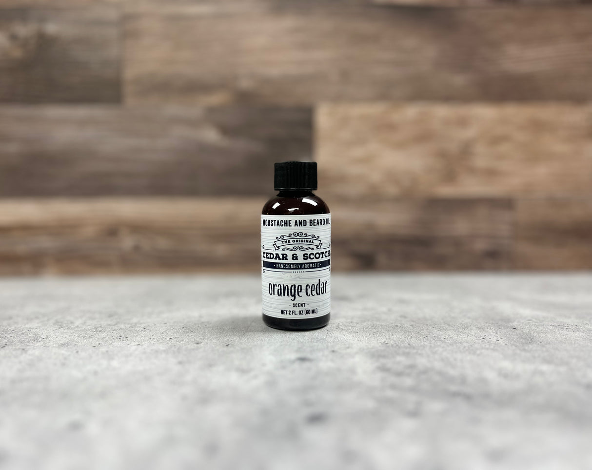 Orange Cedar Beard Oil