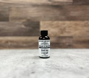 Black Lava Sea Salt Beard Oil