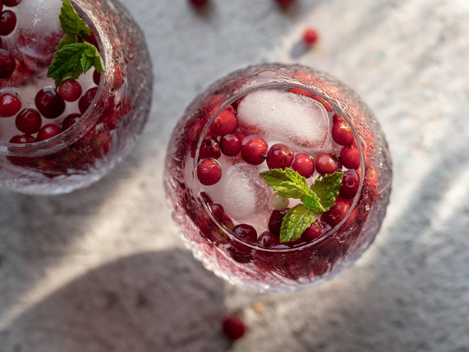 Cranberry Peppermint Candle