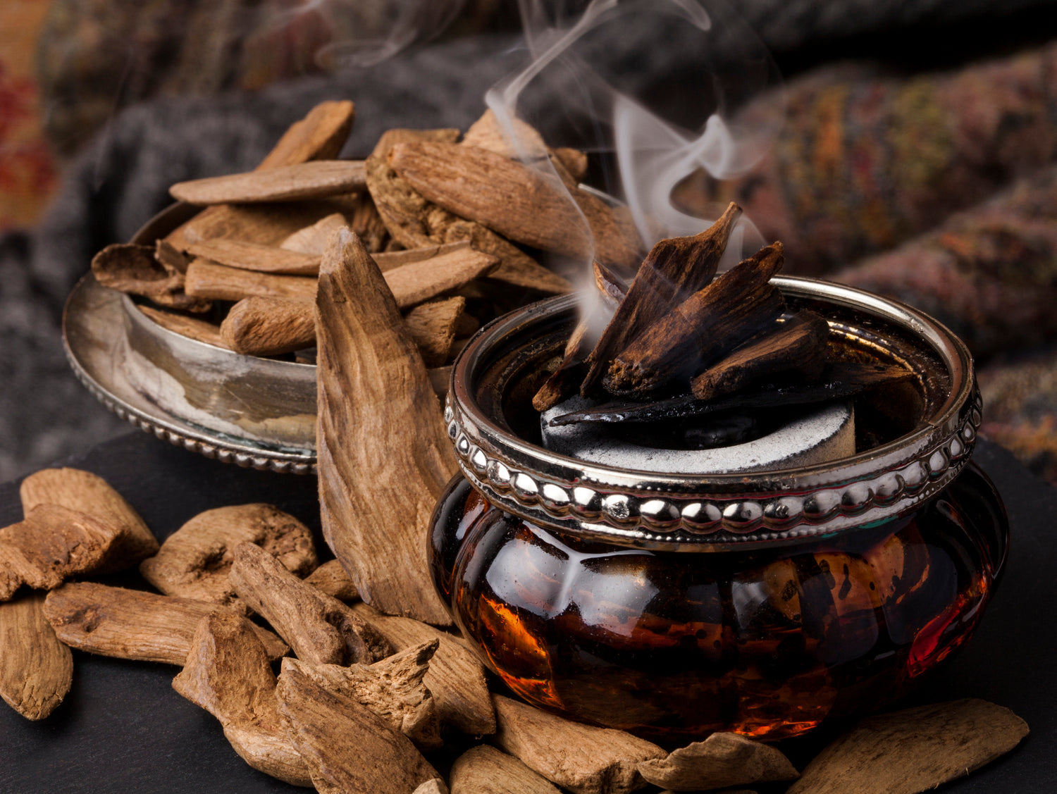 Oud Wood & Amber Candle