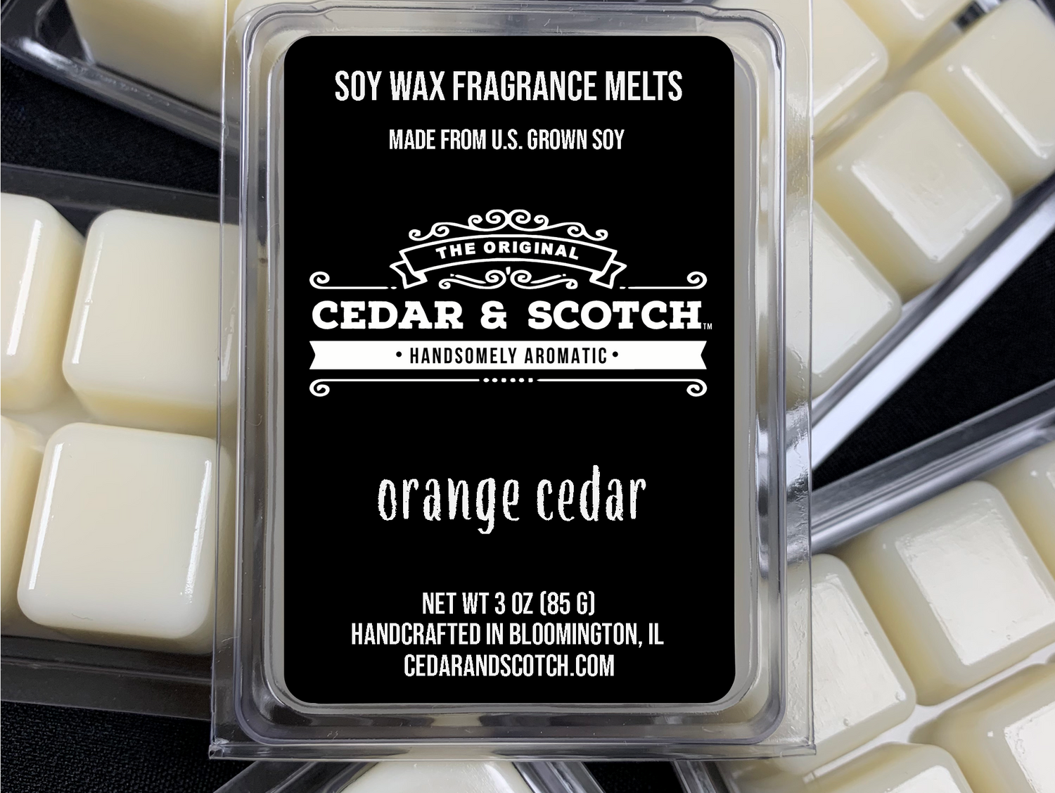 Orange Cedar Wax Melts